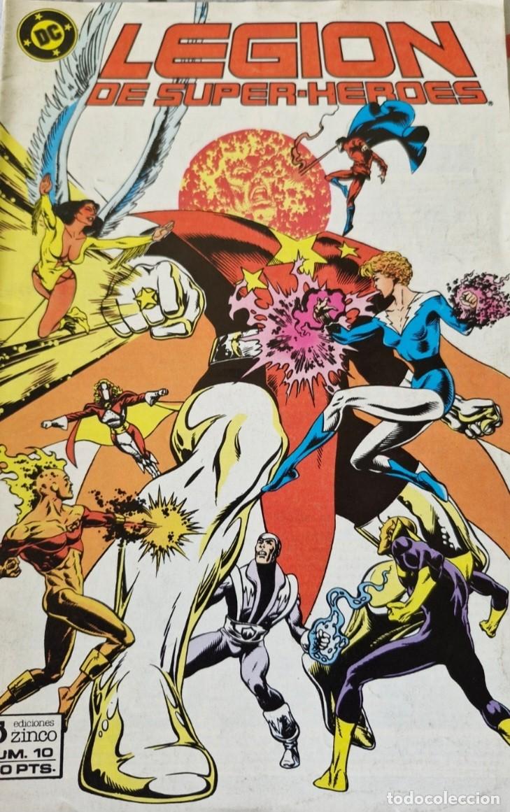 C&oacute;mics: LEGI&Oacute;N DE S&Uacute;PER-H&Eacute;ROES - 10 - VOL 1 - DC COMICS - ZINCO - Foto 1