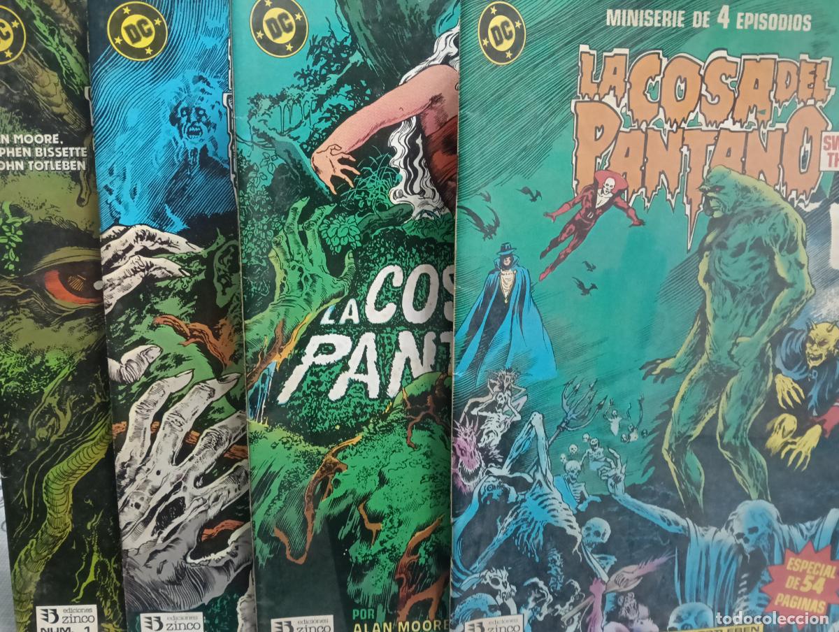 C&oacute;mics: LA COSA DEL PANTANO - COMPLETA - 1 al 4 ED. ZINCO - Foto 1