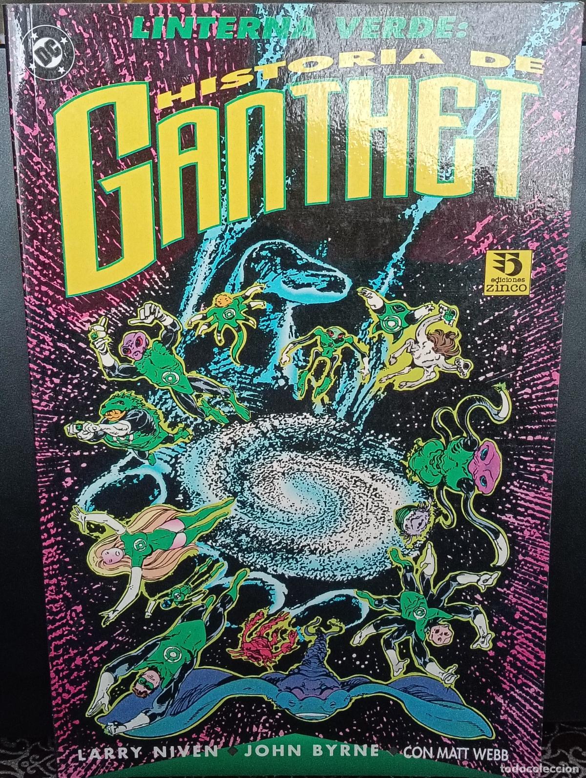 C&oacute;mics: LINTERNA VERDE: HISTORIA DE GANTHET ZINCO - Foto 1