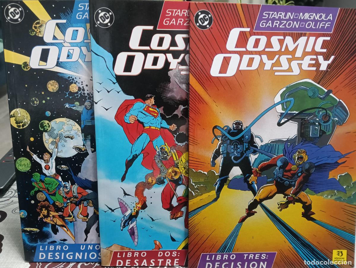 C&oacute;mics: COSMIC ODYSSEY, LOS 3 PRIMEROS TOMOS. ZINCO - Foto 1