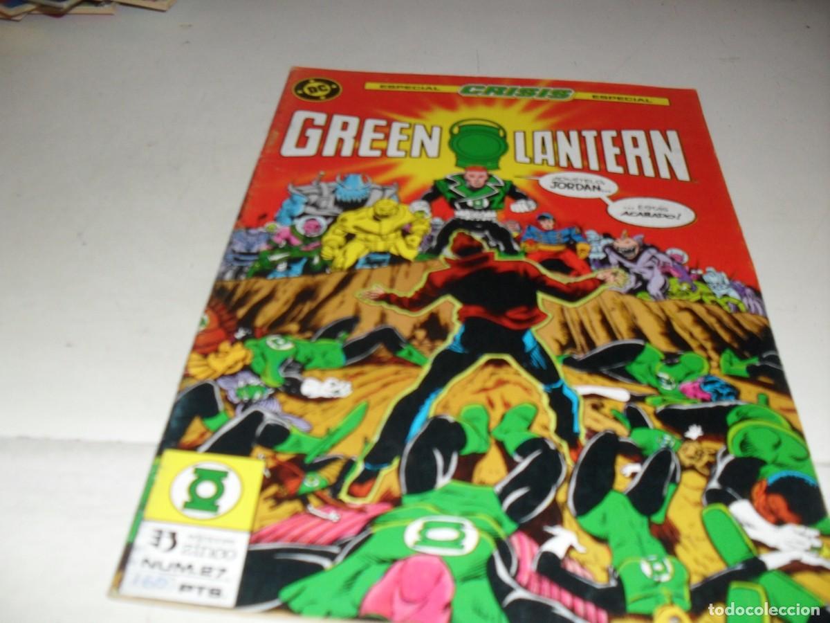 Cómics: GREEN LANTERN ESPECIAL CRISIS Nº 27,DE 29.ZINCO,1986
