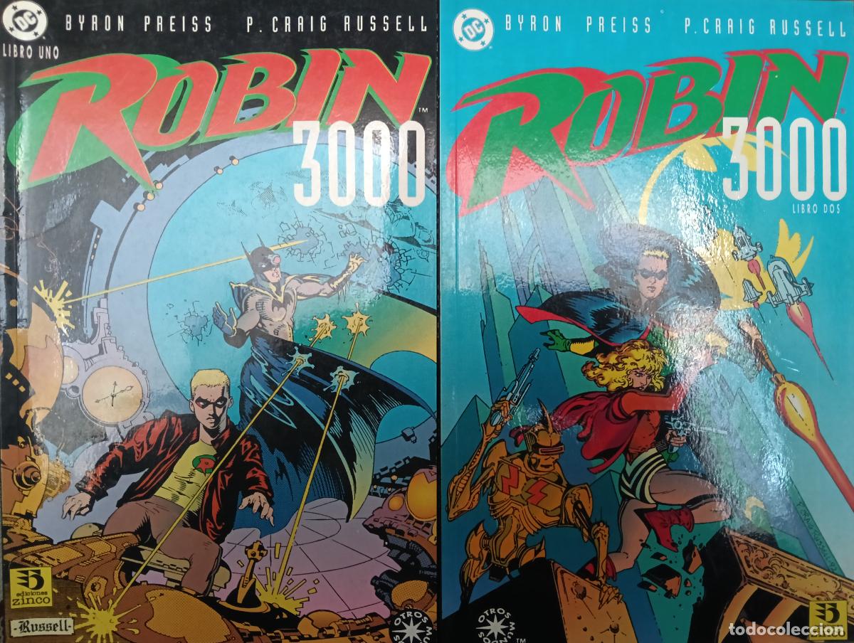 C&oacute;mics: ROBIN 3000 , 1 AL 2 COMPLETA ZINCO - Foto 1