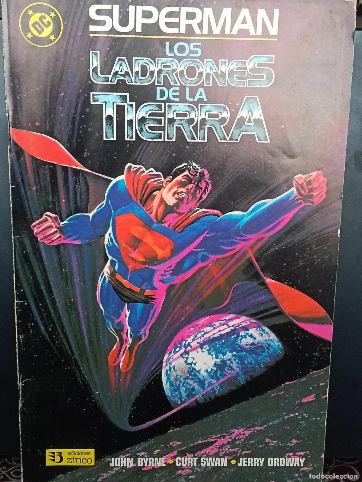 C&oacute;mics: SUPERMAN LOS LADRONES DE LA TIERRA ESPECIAL ZINCO - Foto 1