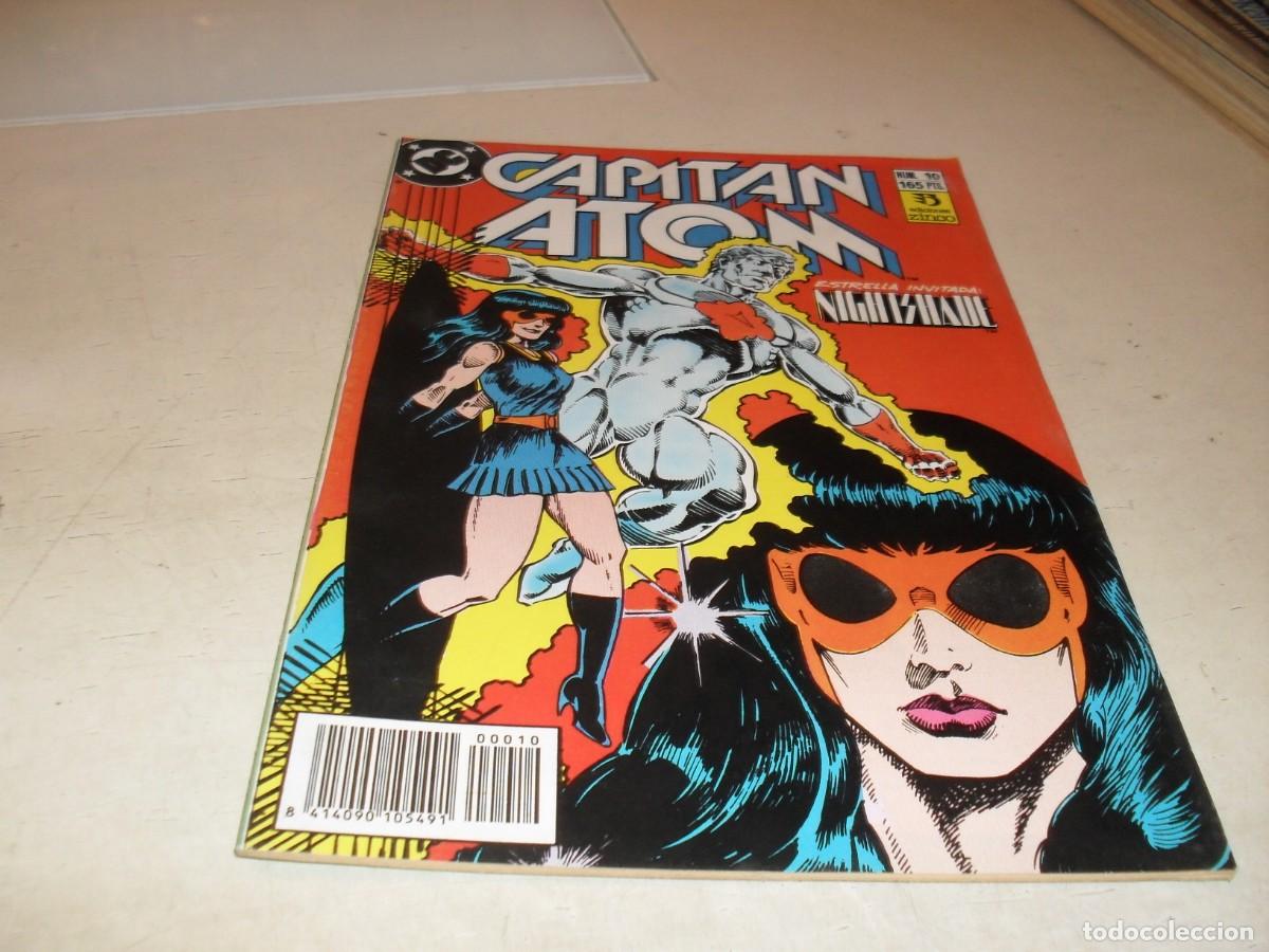C&oacute;mics: CAPITAN ATOM N&ordm; 10,CON NITHSHADE DE ESTRELLA INVITADA,ZINCO,1989 - Foto 1