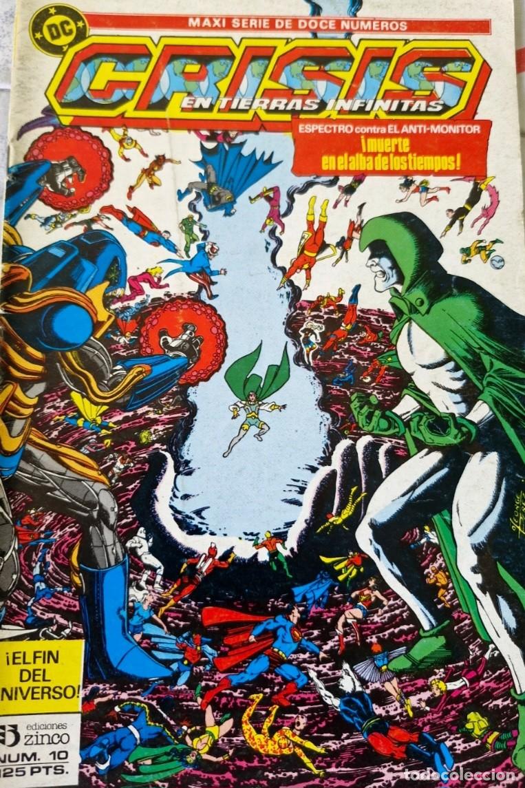 C&oacute;mics: CRISIS EN TIERRAS INFINITAS 10 - DC COMICS - ZINCO - Foto 1