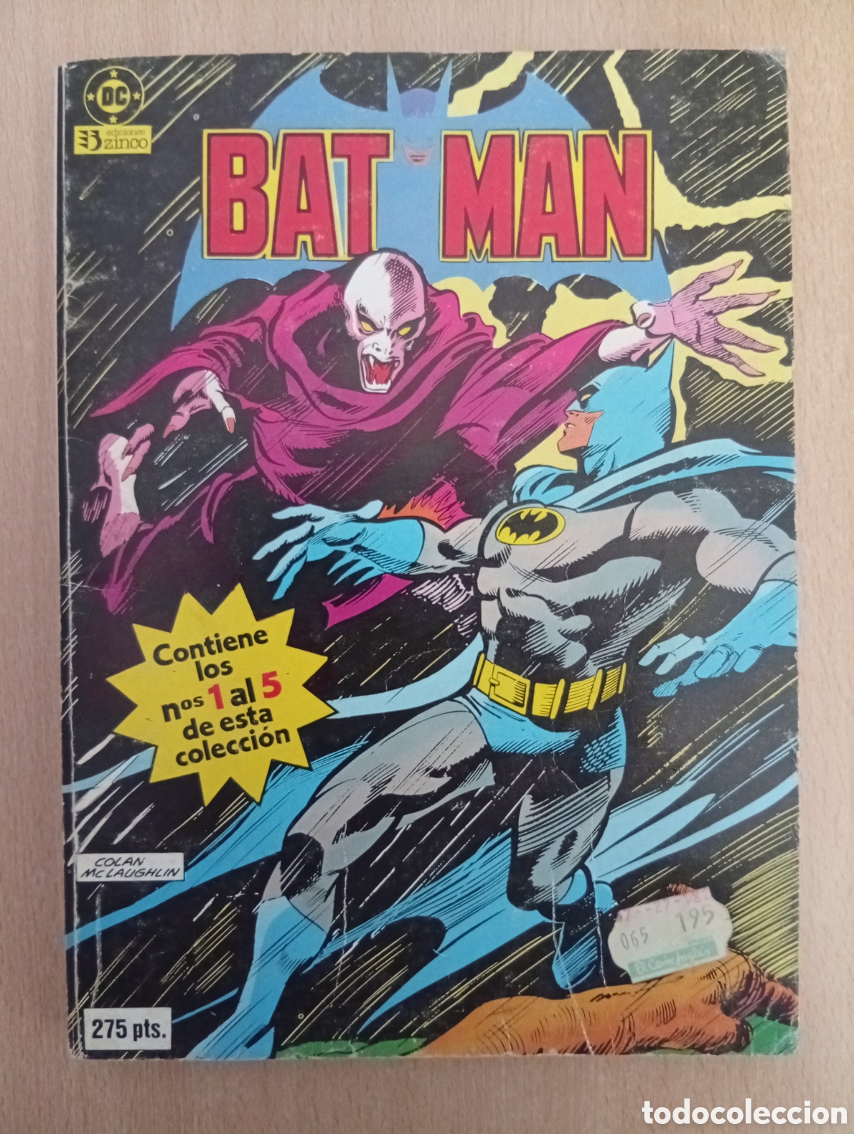 C&oacute;mics: BATMAN. N&ordm; 1 AL 5. Ediciones Zinco - Foto 1