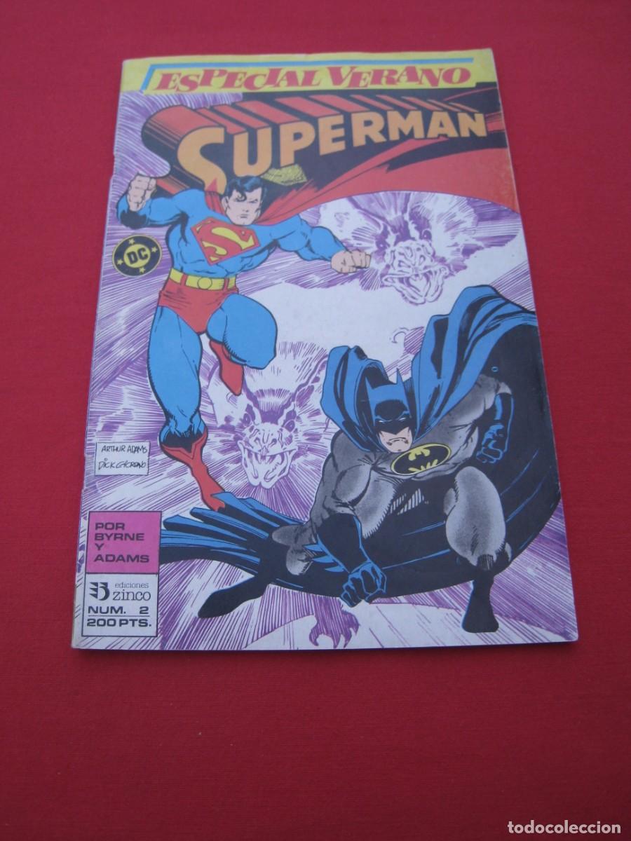 C&oacute;mics: SUPERMAN - N&ordm; 2 - ESPECIAL VERANO - EDICIONES ZINCO. - Foto 1