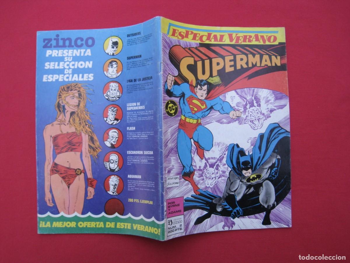 C&oacute;mics: SUPERMAN - N&ordm; 2 - ESPECIAL VERANO - EDICIONES ZINCO. - Foto 2