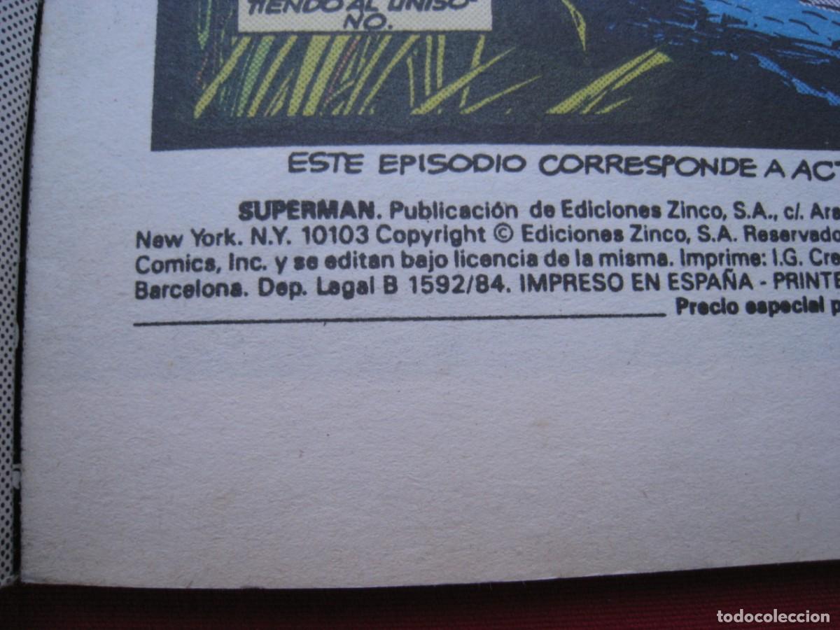 C&oacute;mics: SUPERMAN - N&ordm; 2 - ESPECIAL VERANO - EDICIONES ZINCO. - Foto 7