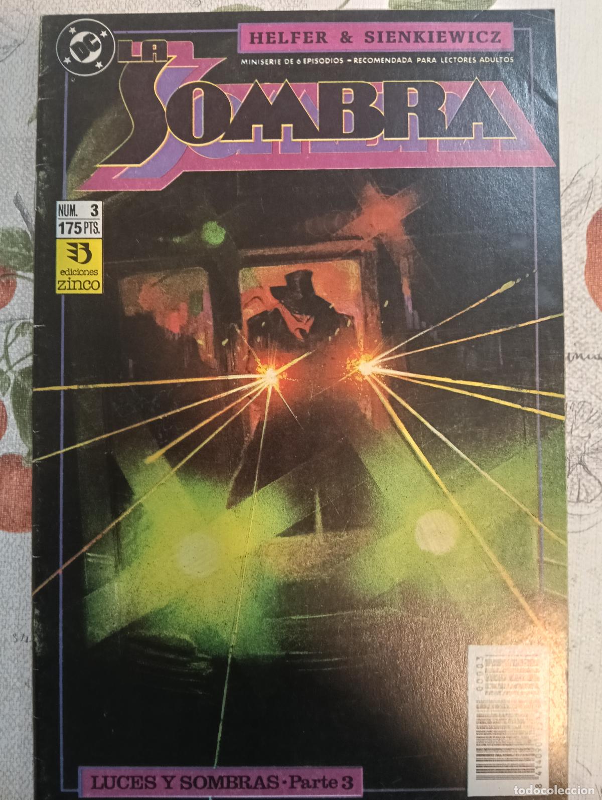 Cómics: LA SOMBRA Nº 3 ED. ZINCO