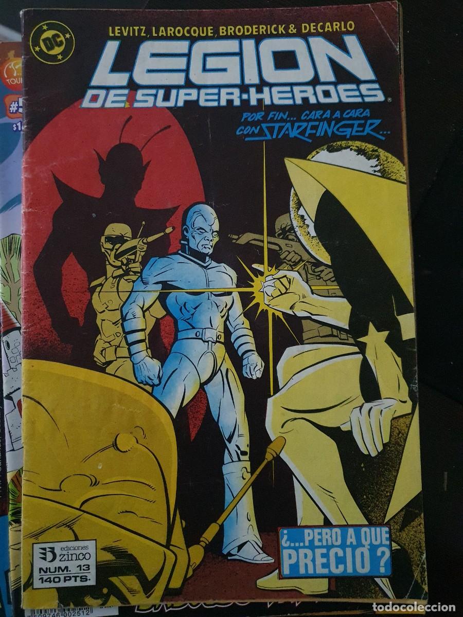 C&oacute;mics: Legion de super-heroes n&ordm; 13 estado normal comics ediciones zinco - Foto 1