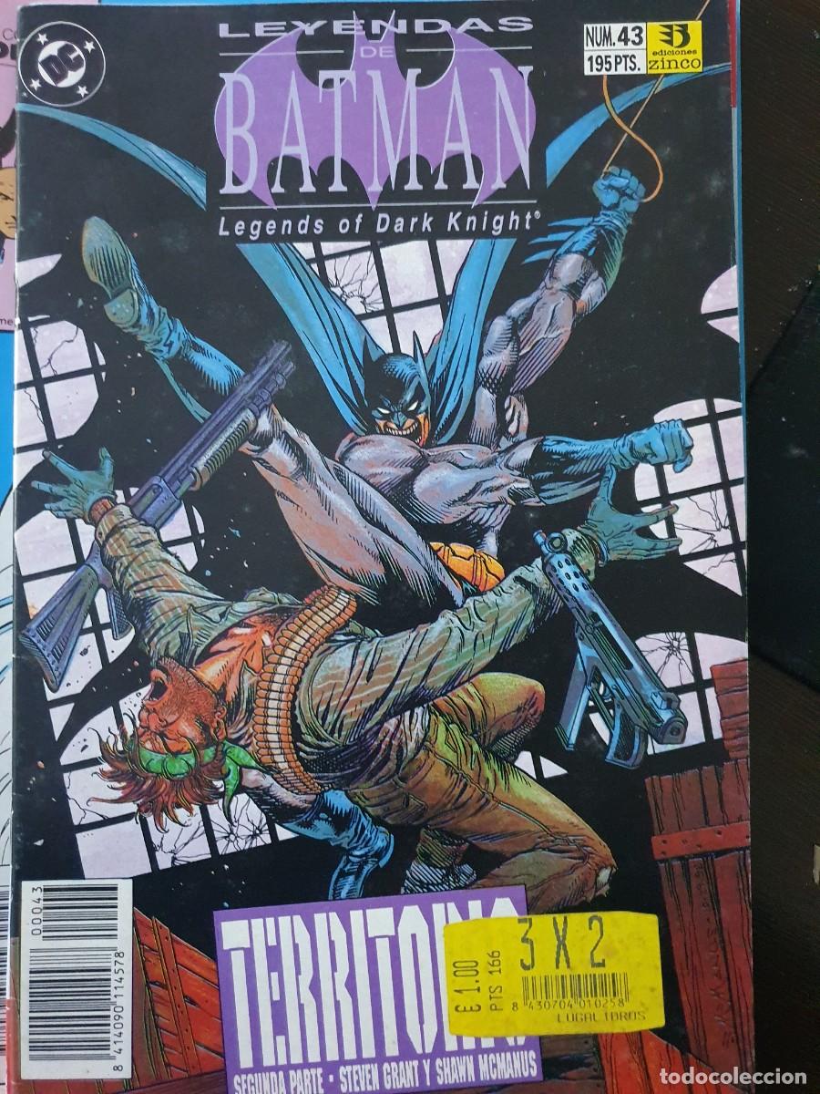 C&oacute;mics: Leyendas de batman n&ordm; 43 estado normal comics ediciones zinco - Foto 1