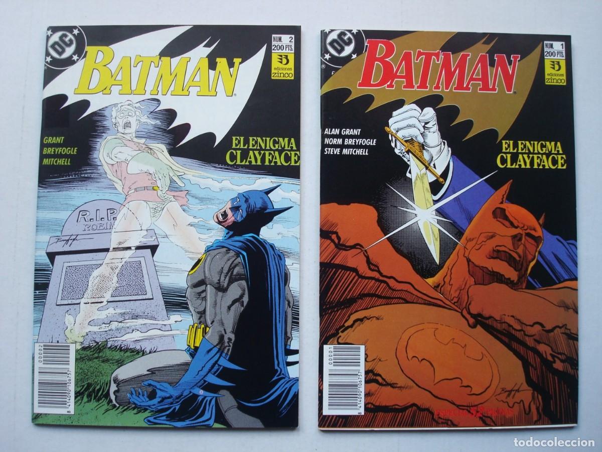 Comics: Batman El enigma Clayface nº 1 al 2 Colección COMPLETA (Zinco)