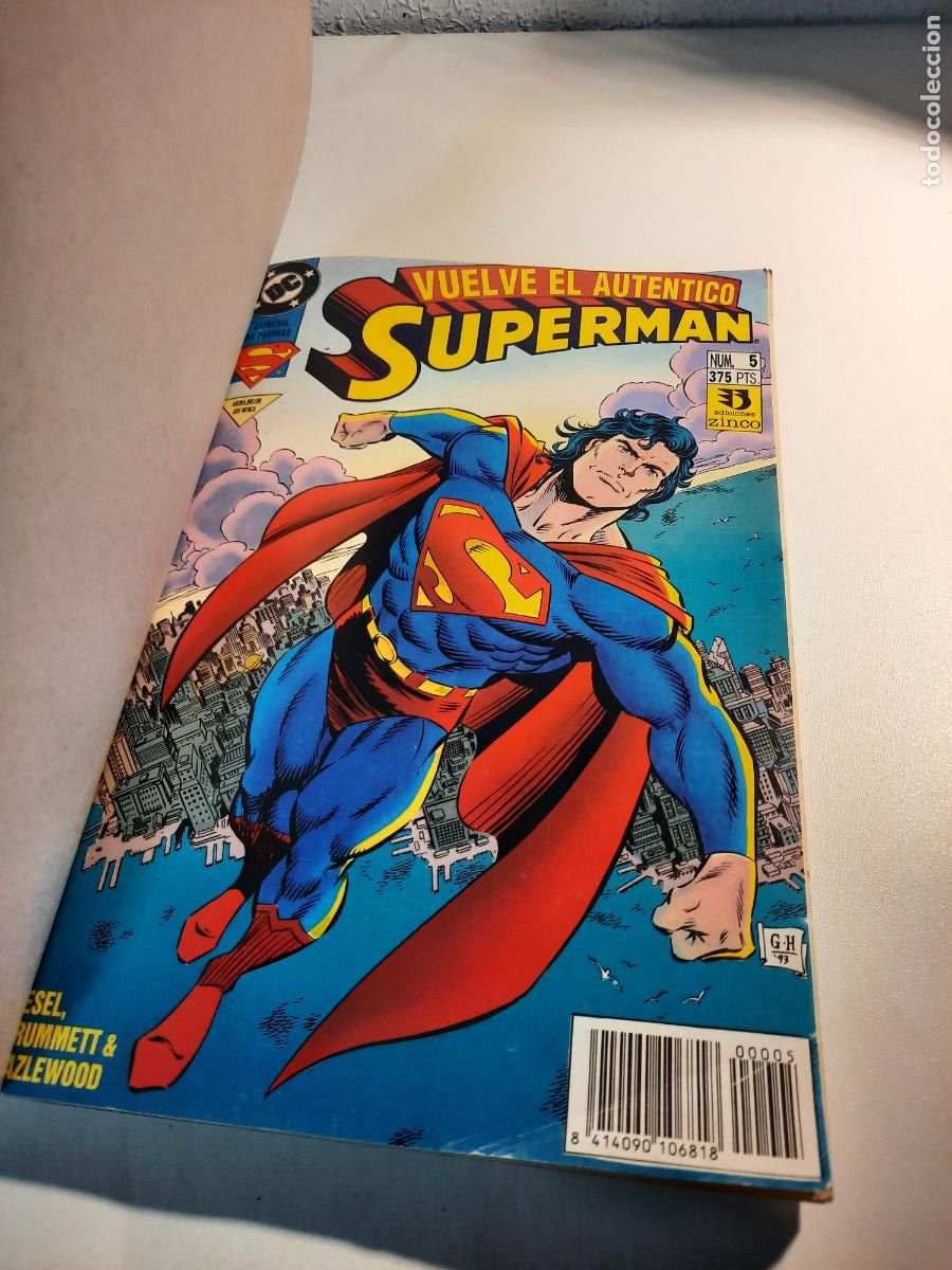 C&oacute;mics: SUPERMAN N&ordm; 43 - N&ordm; 5 AL 8 - ED- ZINCO - Foto 2