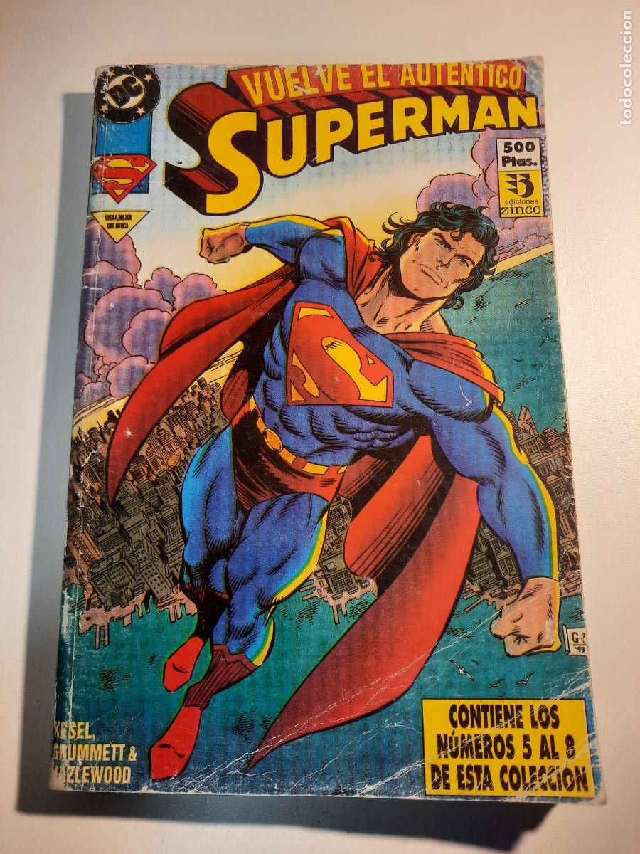 C&oacute;mics: SUPERMAN N&ordm; 43 - N&ordm; 5 AL 8 - ED- ZINCO - Foto 1