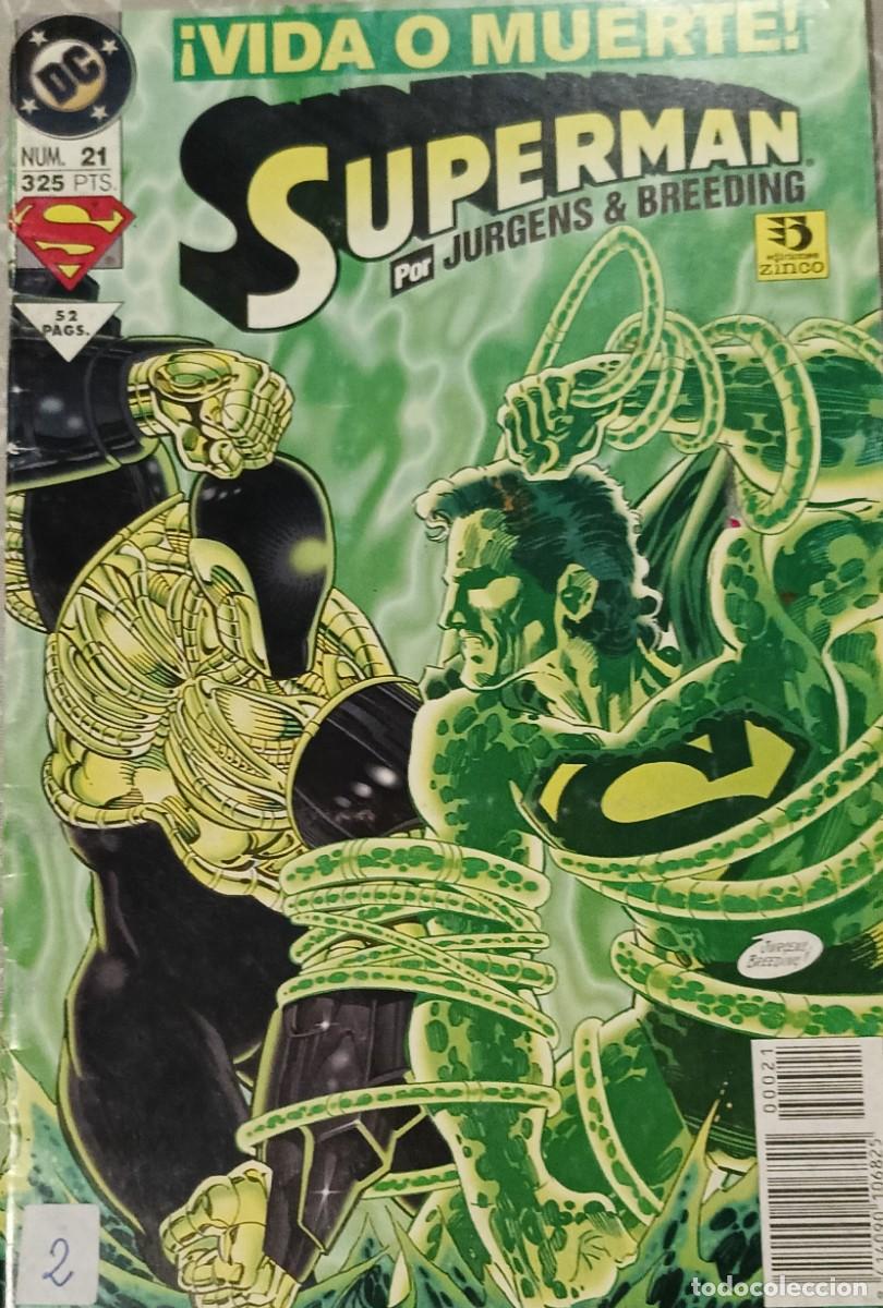 C&oacute;mics: SUPERMAN. !Vida o Muerte! N. 21 - Foto 1