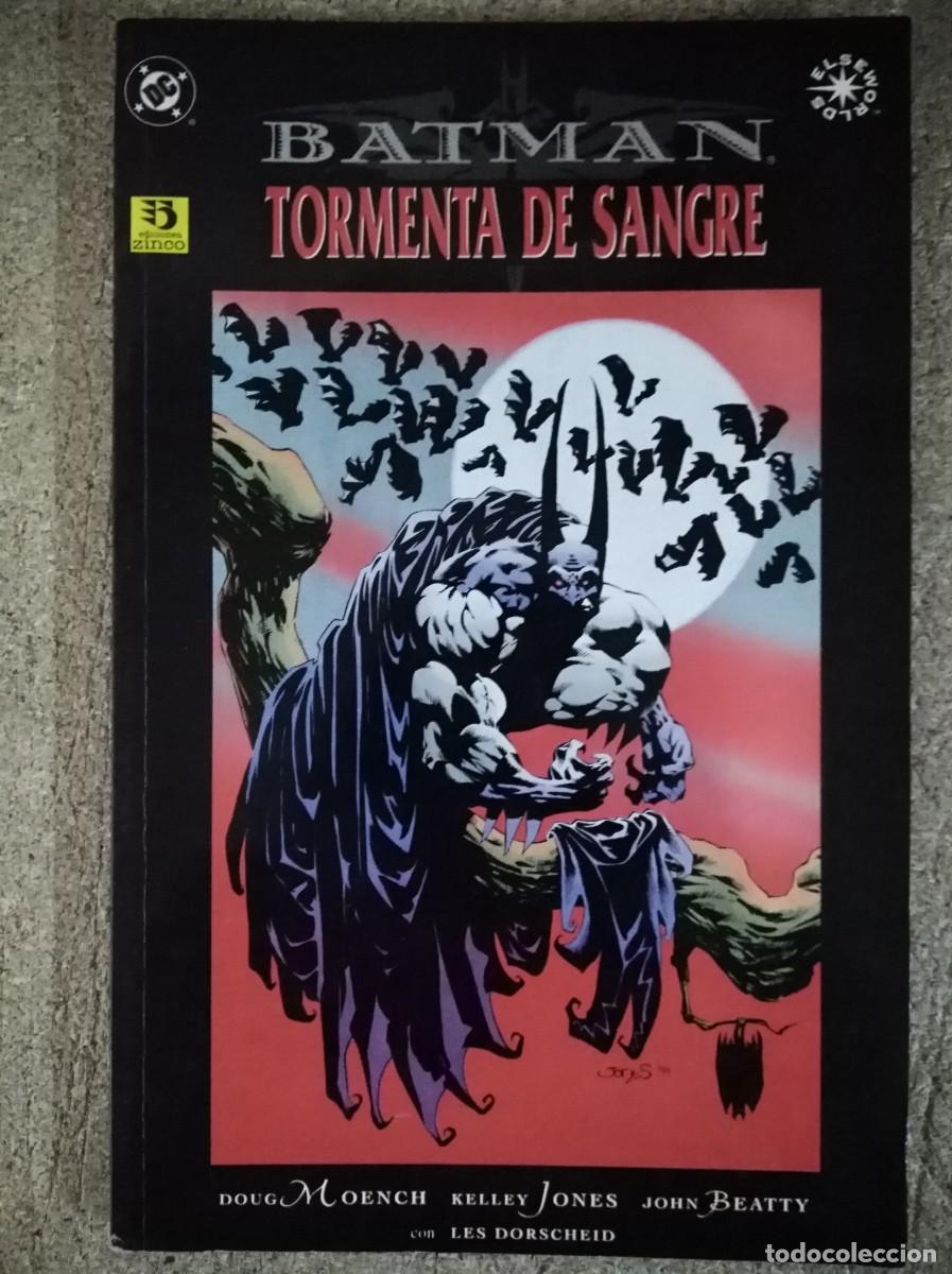 C&oacute;mics: Batman Tormenta de Sangre.Ediciones Zinco. - Foto 1