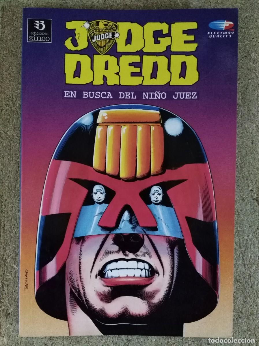 C&oacute;mics: Judge Dredd.En busca del ni&ntilde;o Juez.Ediciones Zinco. - Foto 1