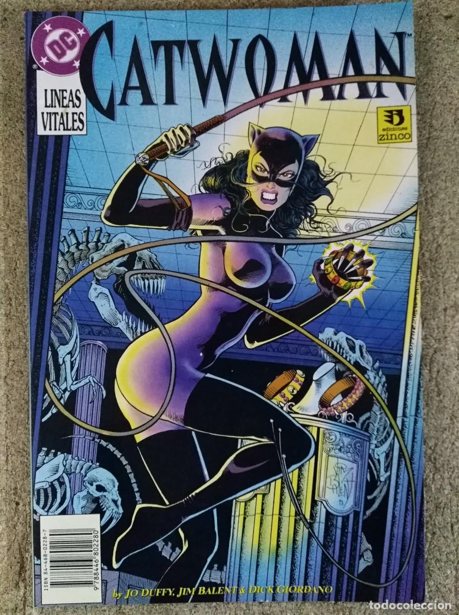 C&oacute;mics: Catwoman.Lineas Vitales.Ediciones Zinco. - Foto 1