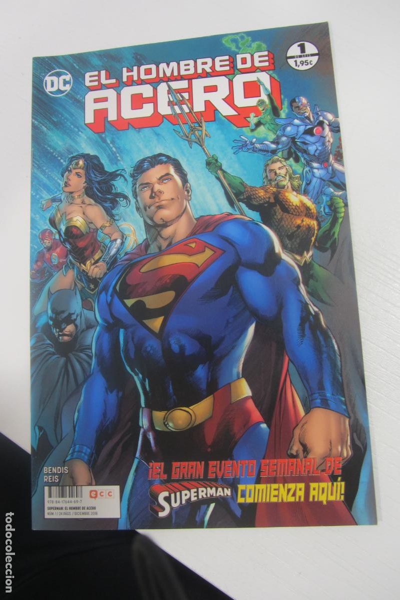 C&oacute;mics: SUPERMAN EL HOMBRE DE ACERO 1 Bendis / DC - ECC ARX57 - Foto 1