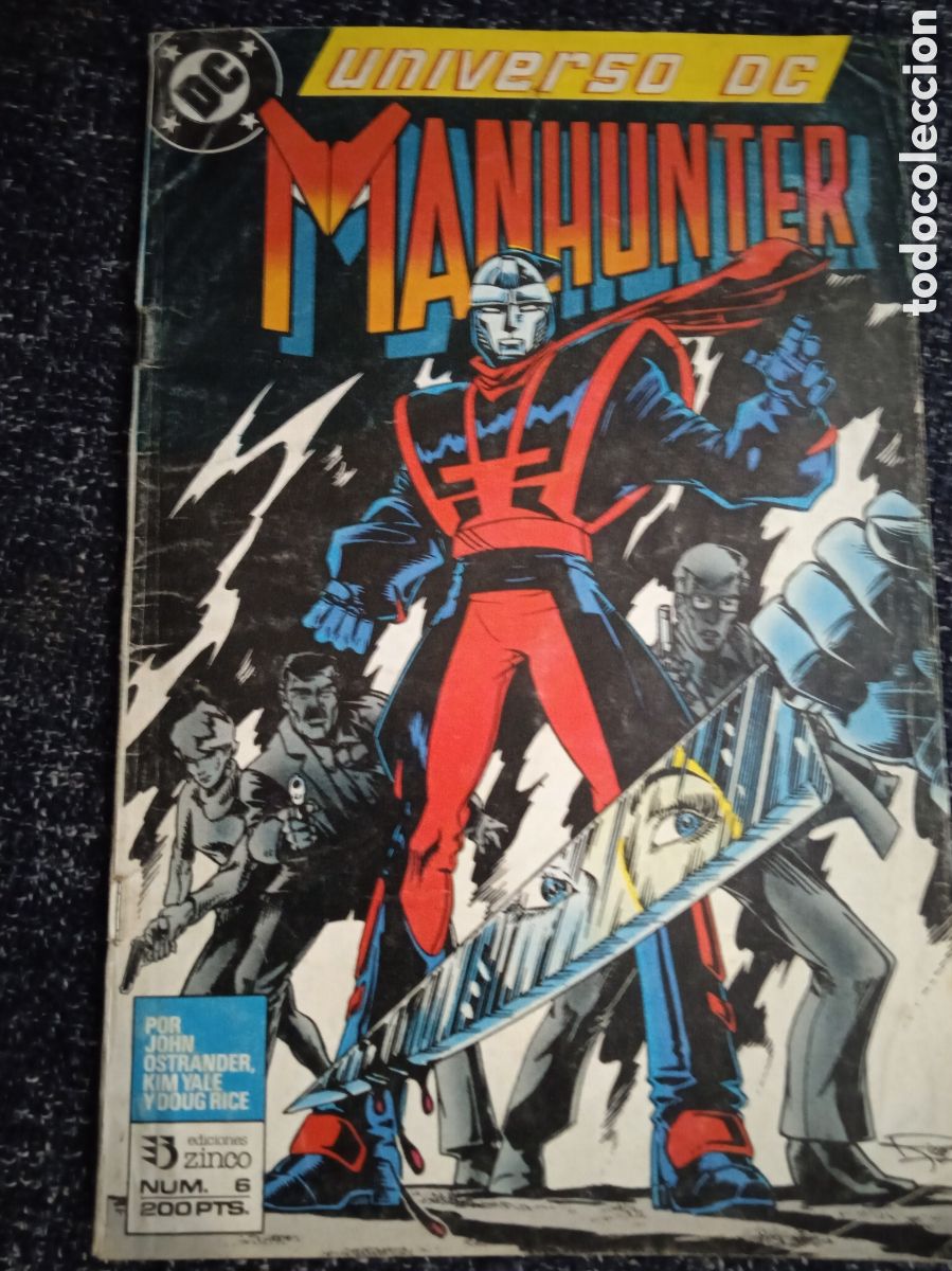 C&oacute;mics: UNIVERSO DC. N&ordm; 6 MANHUNTER -EDITA : EDICIONES ZINCO - Foto 1