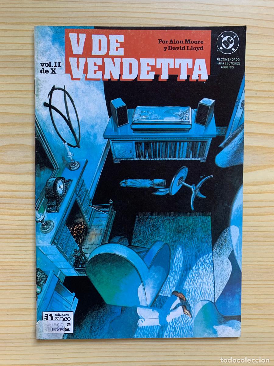 C&oacute;mics: V de Vendetta Completa N&ordm; 1 al 10 - Excelente Estado - Foto 3