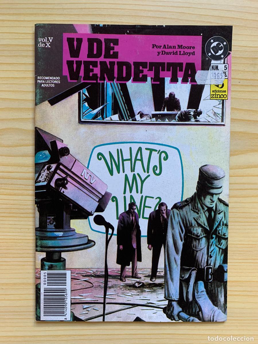 C&oacute;mics: V de Vendetta Completa N&ordm; 1 al 10 - Excelente Estado - Foto 6