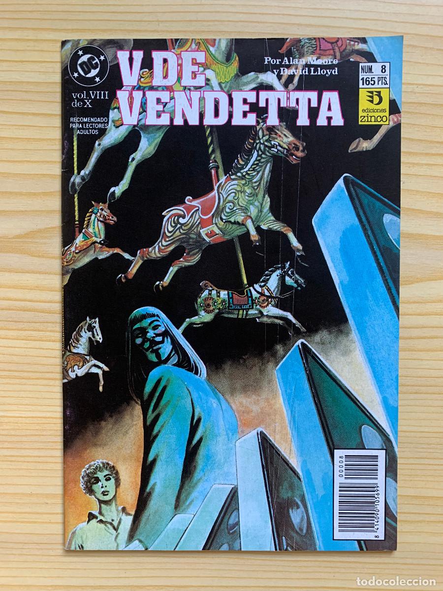 C&oacute;mics: V de Vendetta Completa N&ordm; 1 al 10 - Excelente Estado - Foto 9