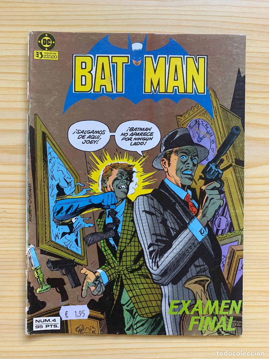 C&oacute;mics: Batman n&ordm; 4 - Zinco 1982 - Procede de Retapado - Foto 1