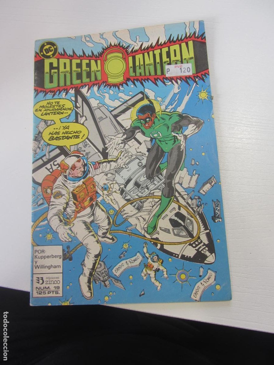 C&oacute;mics: GREEN LANTERN / LINTERNA VERDE N&ordm; 19 ZINCO ARX90 - Foto 1