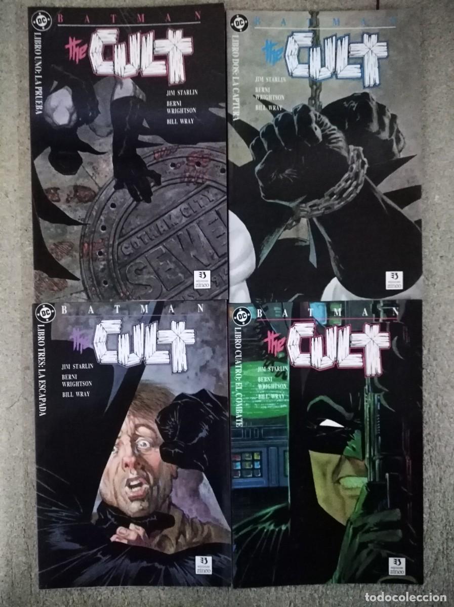 C&oacute;mics: Batman.The Cult.Completa 4 comics.DC.Ediciones Zinco - Foto 1
