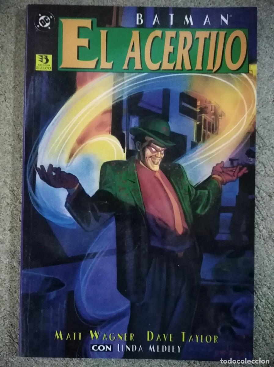 C&oacute;mics: Batman.El Acertijo.DC.Ediciones Zinco - Foto 1