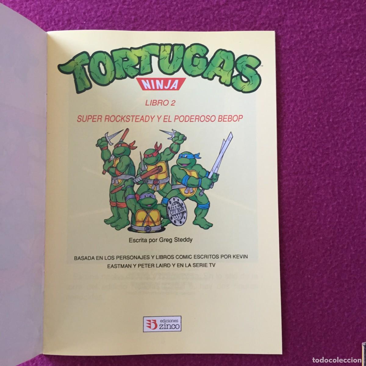 C&oacute;mics: Tortugas ninja libro 2. Zinco 1990 - Foto 2