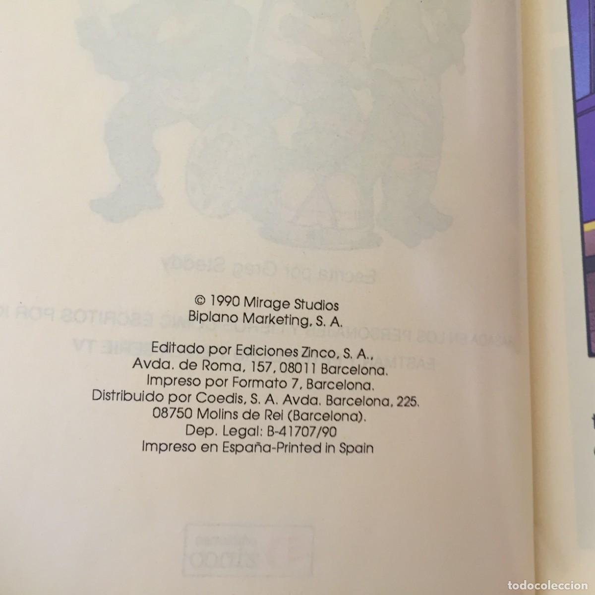 C&oacute;mics: Tortugas ninja libro 2. Zinco 1990 - Foto 3