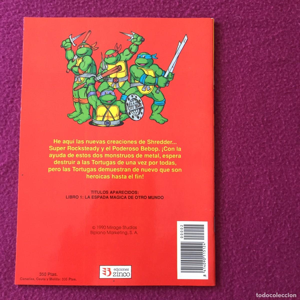C&oacute;mics: Tortugas ninja libro 2. Zinco 1990 - Foto 5
