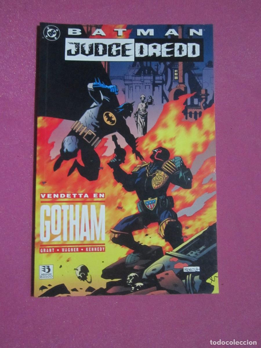 C&oacute;mics: BATMAN JUDGE DREDD - VENDETTA EN GOTHAM ZINCO L19 3 - Foto 4