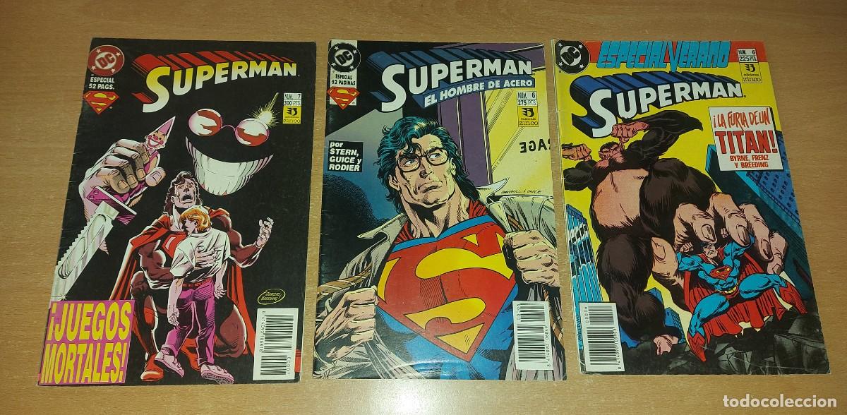 C&oacute;mics: 13 comics SUPERMAN ED. ZINCO ENTRE 3 Y 24 - Foto 3