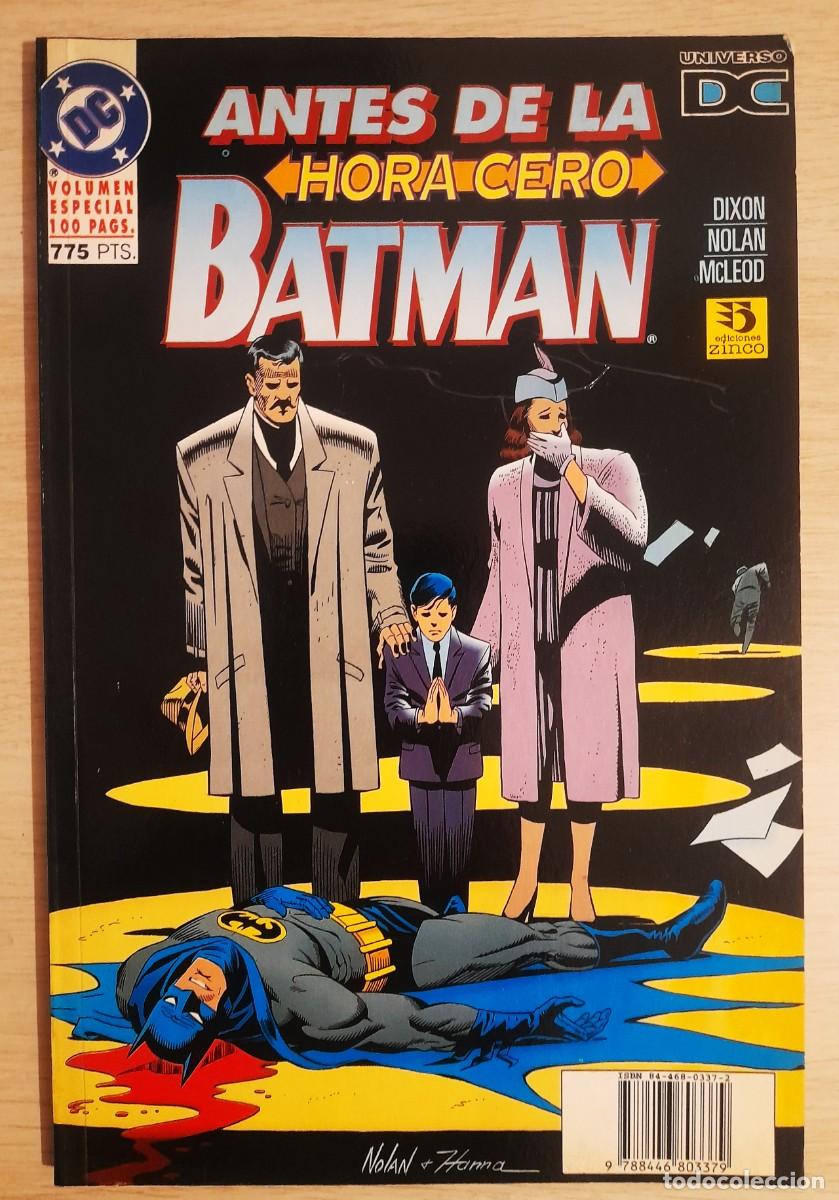 C&oacute;mics: Batman - Antes De La Hora Cero - DC Comics - Zinco - Foto 1
