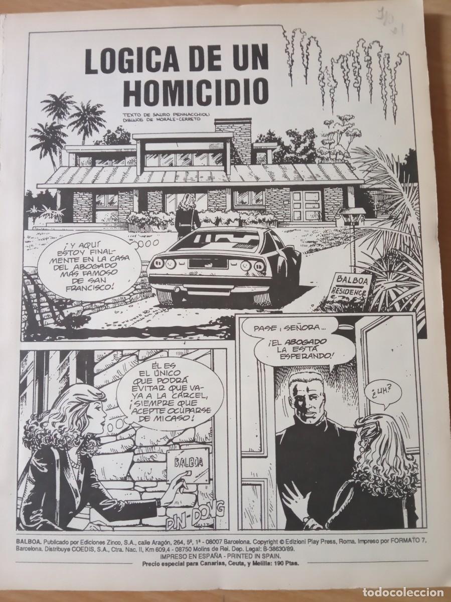 C&oacute;mics: LOTE DE 3 LIBRO-COMIC .EDICIONES ZINCO . A&Ntilde;O 1989 - Foto 4
