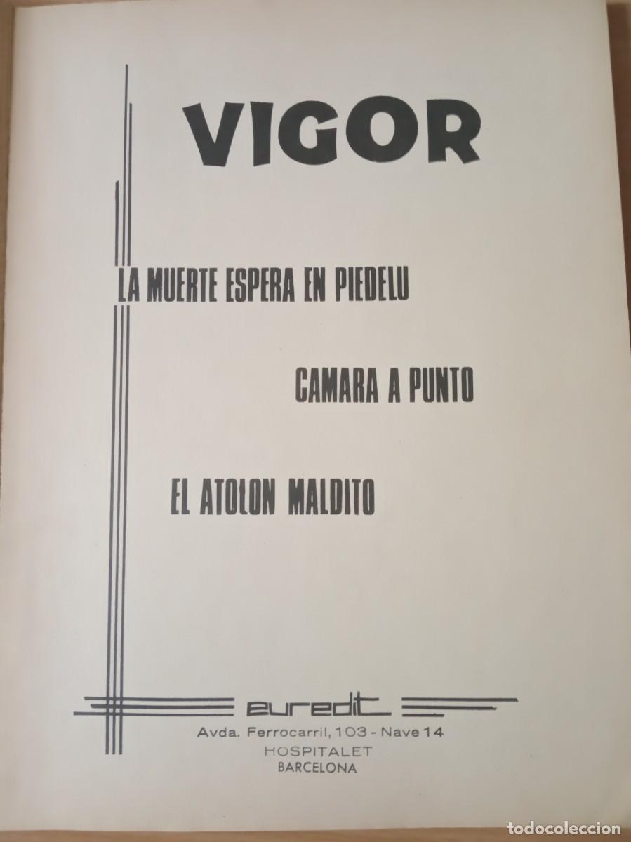 C&oacute;mics: LOTE DE 2 LIBRO-COMIC .VIGOR y BALBOA . A&Ntilde;OS 1970 y 1989 - Foto 4
