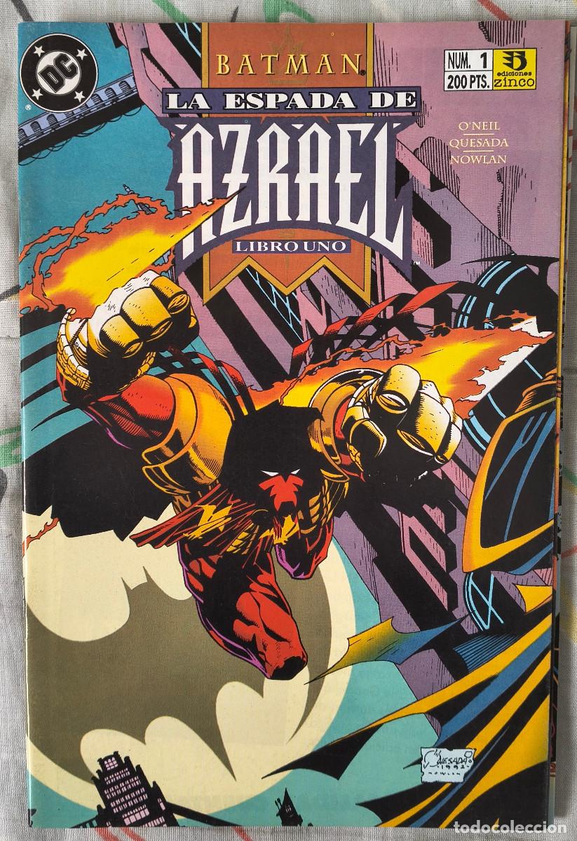 C&oacute;mics: BATMAN - LA ESPADA DE AZRAEL (4 n&uacute;meros completa) - Foto 1