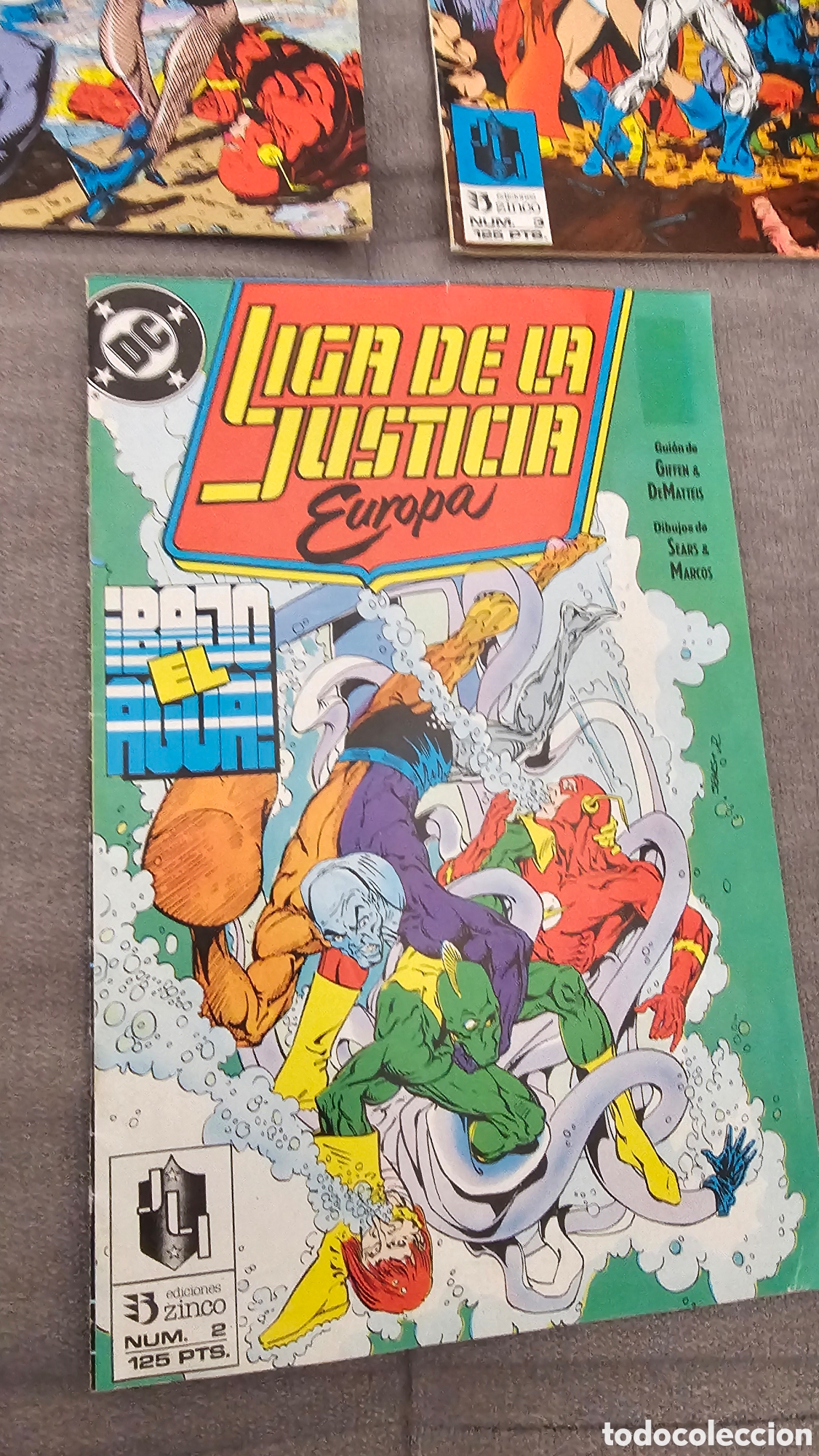 C&oacute;mics: 3 C&oacute;mics 1989 de la Liga de la justicia - Foto 4