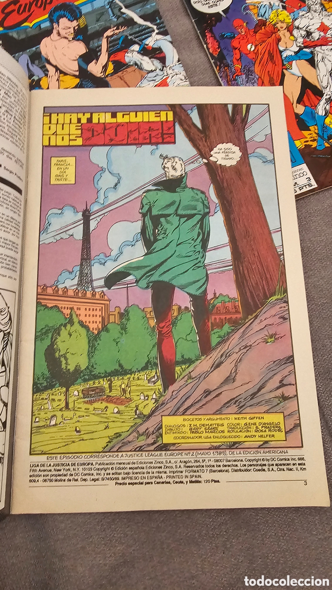 C&oacute;mics: 3 C&oacute;mics 1989 de la Liga de la justicia - Foto 5