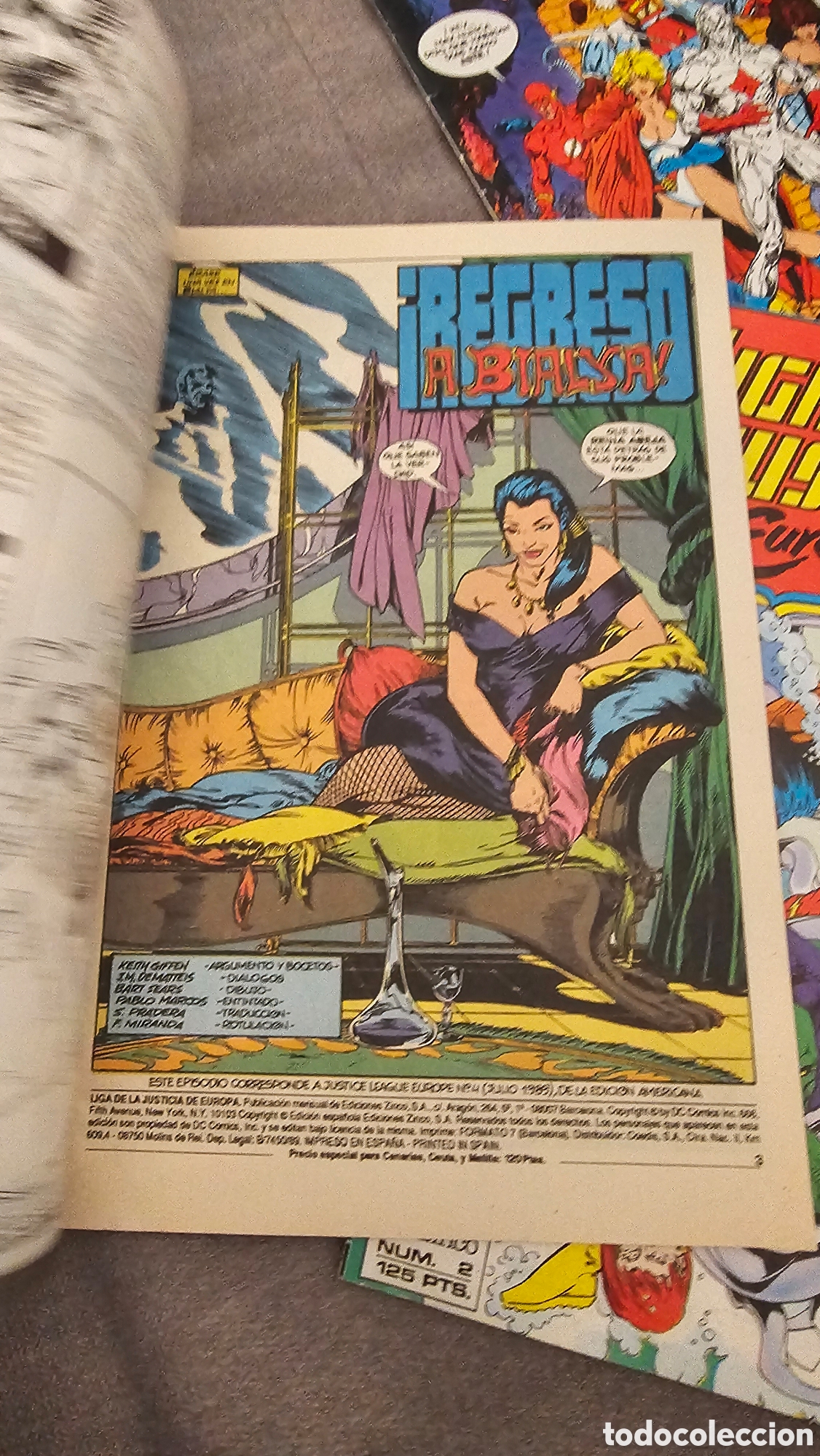 C&oacute;mics: 3 C&oacute;mics 1989 de la Liga de la justicia - Foto 6