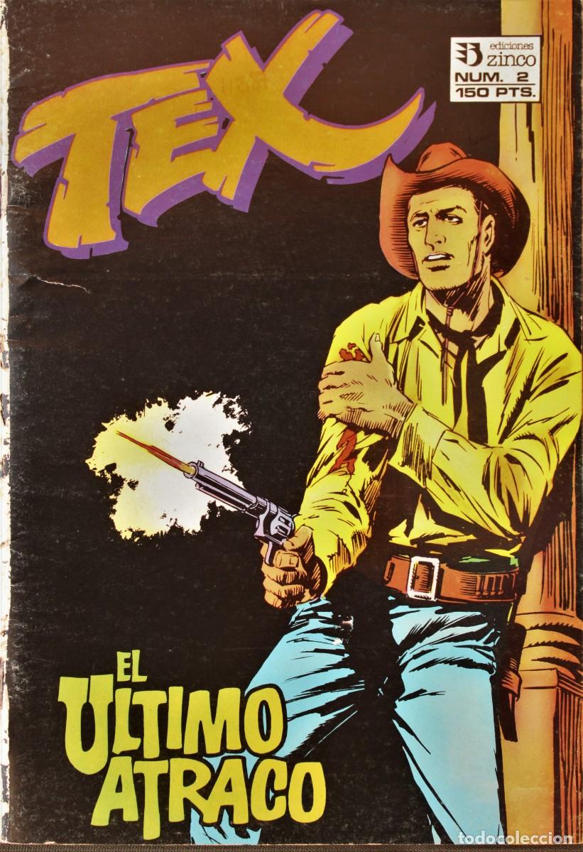 C&oacute;mics: lote de 4 numeros: de comics Tex, Zinco ediciones, numeros: 01,02,03,06 - Foto 3