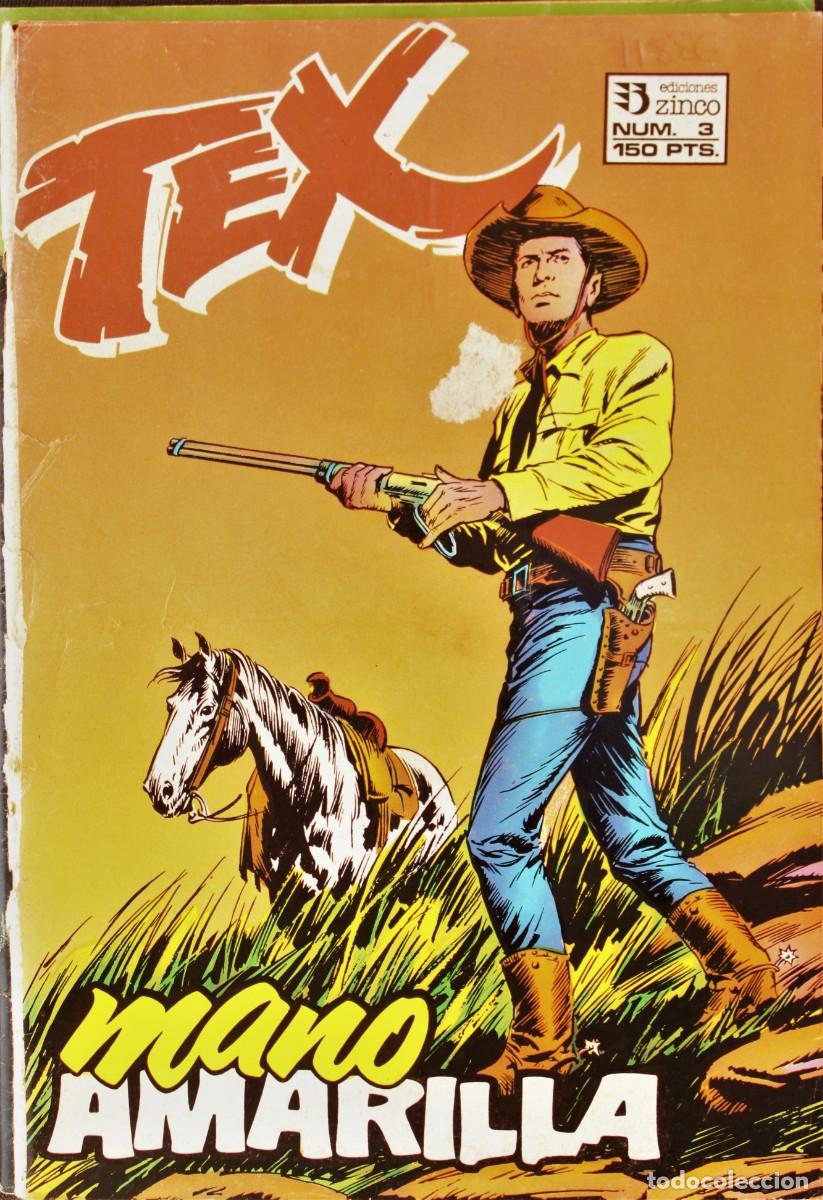C&oacute;mics: lote de 4 numeros: de comics Tex, Zinco ediciones, numeros: 01,02,03,06 - Foto 4