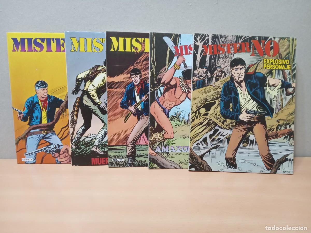 C&oacute;mics: LOTE DE 5 LIBRO-COMIC &rdquo;MISTER NO&rdquo;-A&Ntilde;O 1982 - Foto 1
