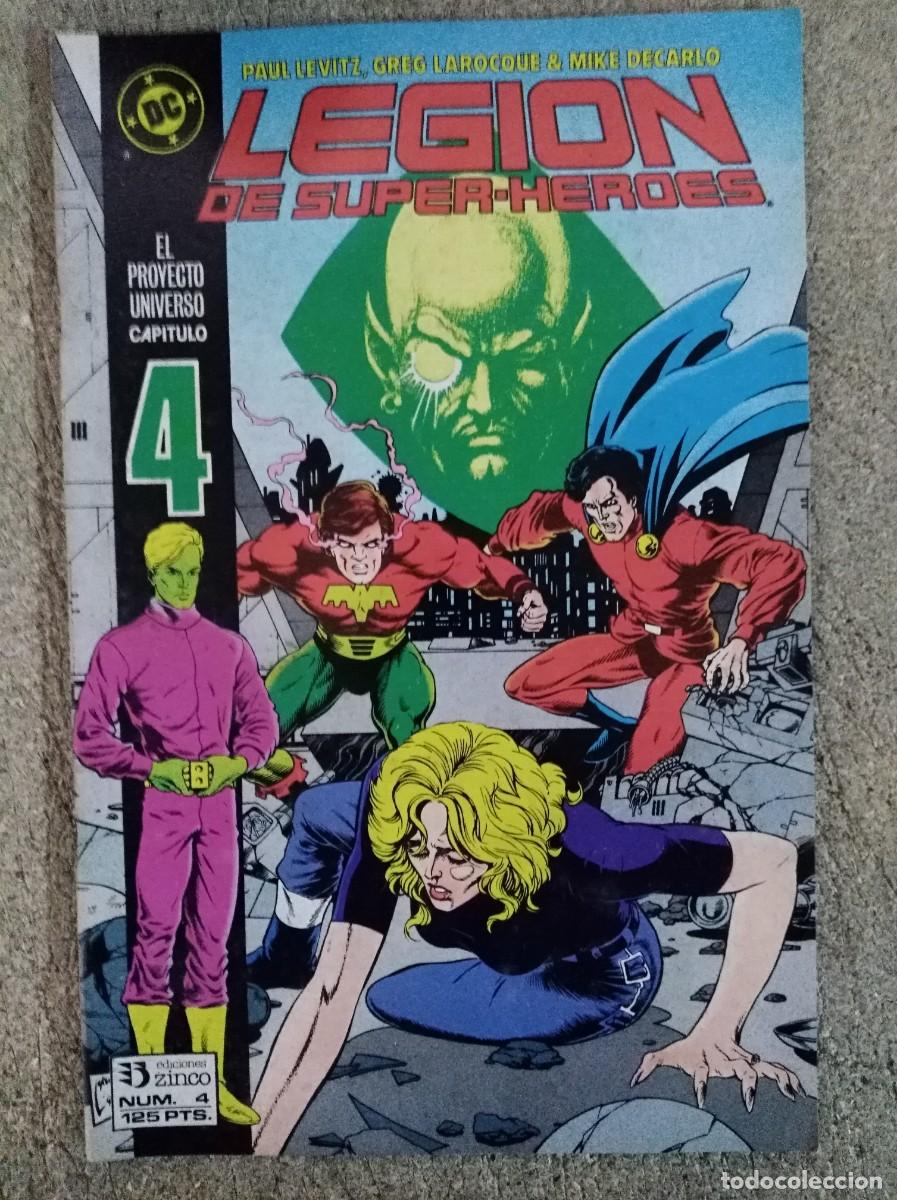 C&oacute;mics: Legion de Super Heroes 4. DC.Zinco - Foto 1