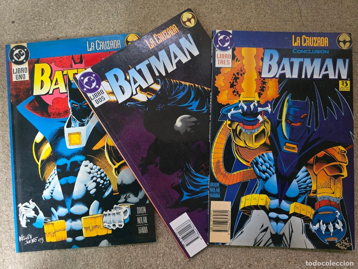 C&oacute;mics: Batman.La Cruzada.Completa.3 Comics.DC.Ediciones Zinco - Foto 1