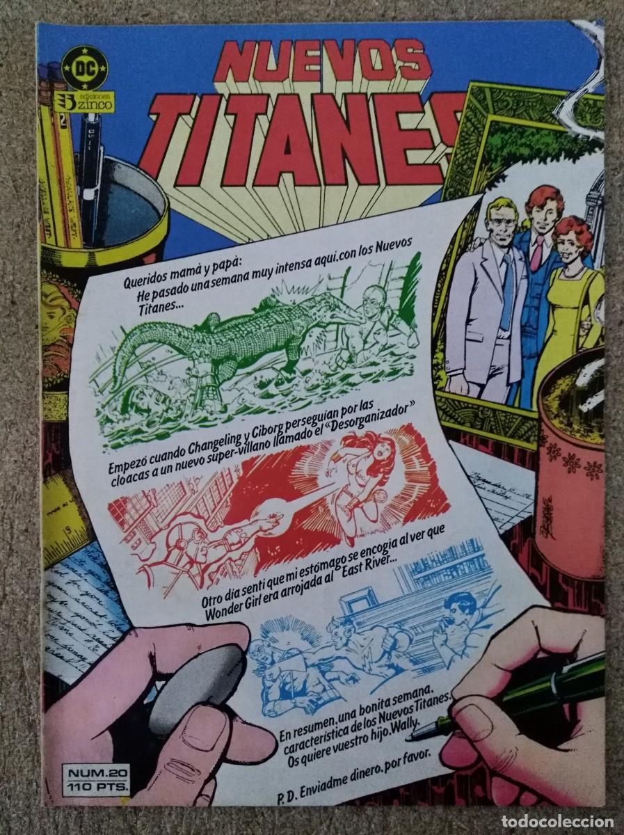 C&oacute;mics: Nuevos Titanes 20.DC.Ediciones Zinco - Foto 1